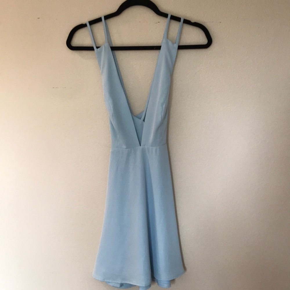 Light blue dress